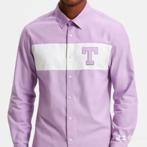 Chemise blanche manches longue avec des cols anglais