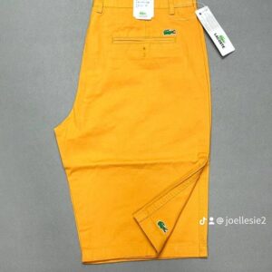 Short Lacoste jaune