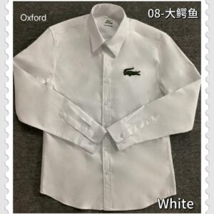 Lacoste - Chemise Manche Longue - Blanche